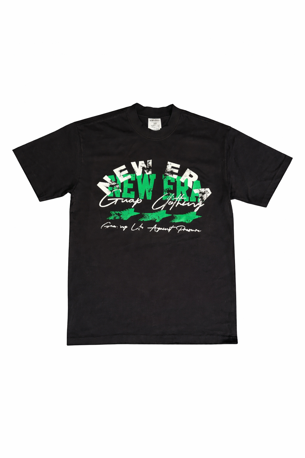Green & White Shirt